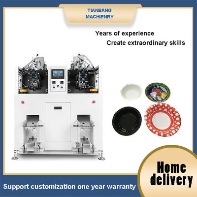 kwaliteit  ZPJ-700 Double Station Fast Food Box Machine Multi Purpose Disposable Carton fabriek