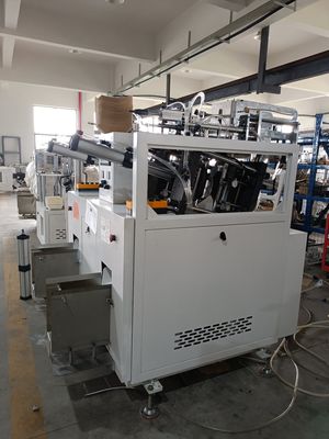 80100/Min Paper Lunch Box Making-Machine zpj-700 Dubbele Post